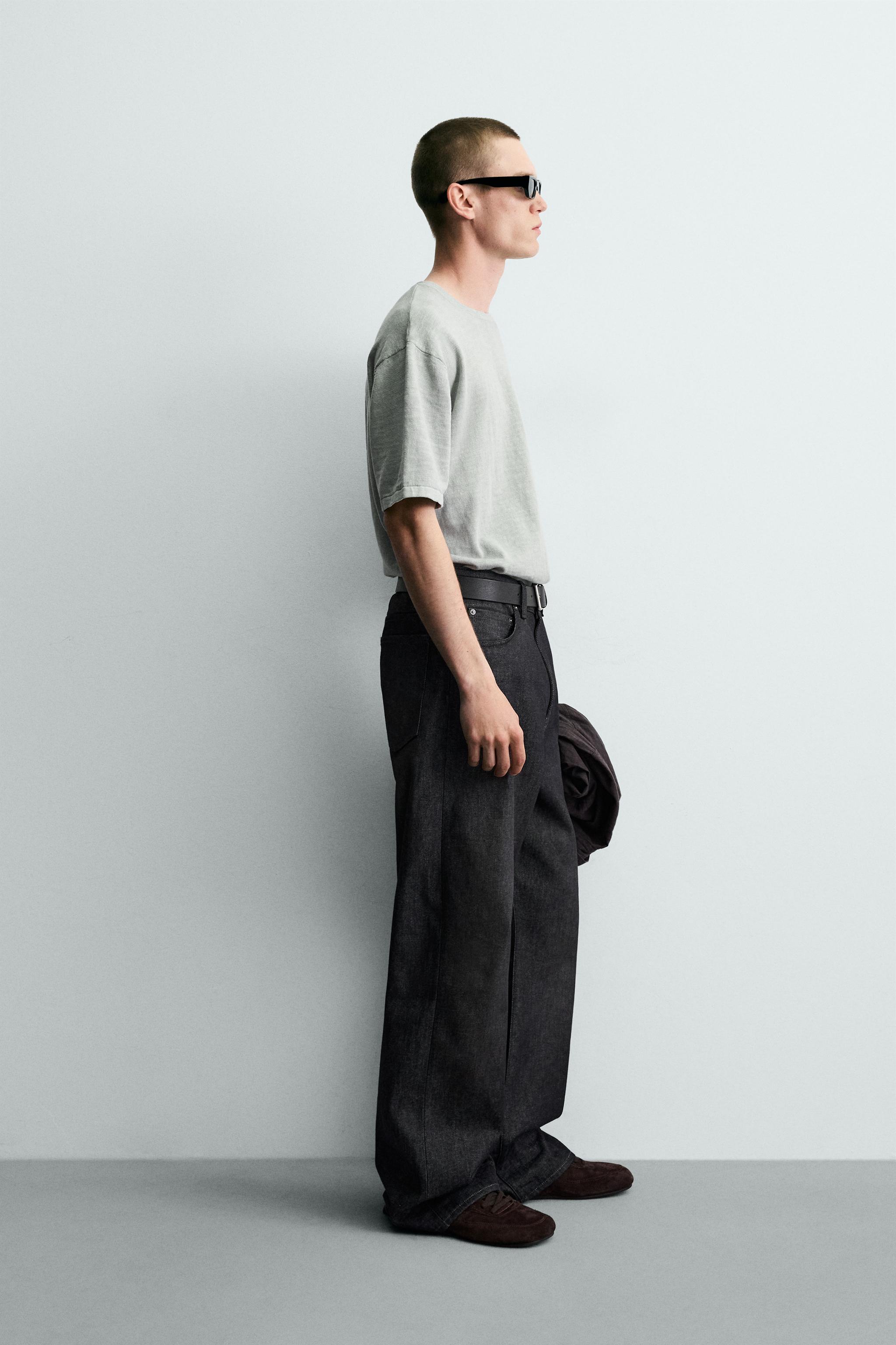 FLAMÉ TEXTURED KNIT T-SHIRT